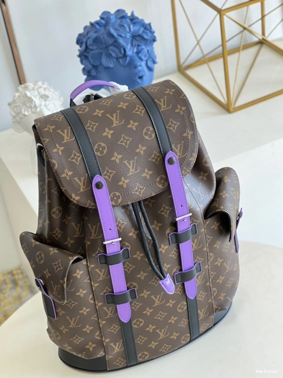 Rep ladies LOUIS VUITTON BACKPACK CHRISTOPHER 0816